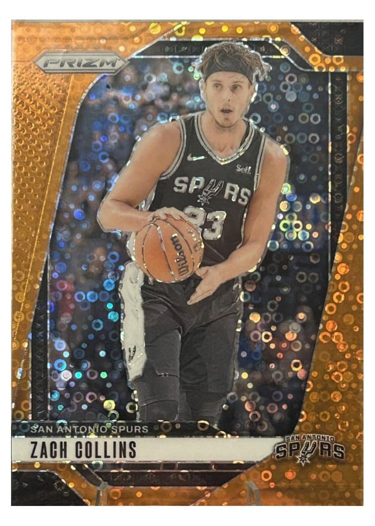 2024-25 Panini Prizm Base Set Zach Collins #197 card
