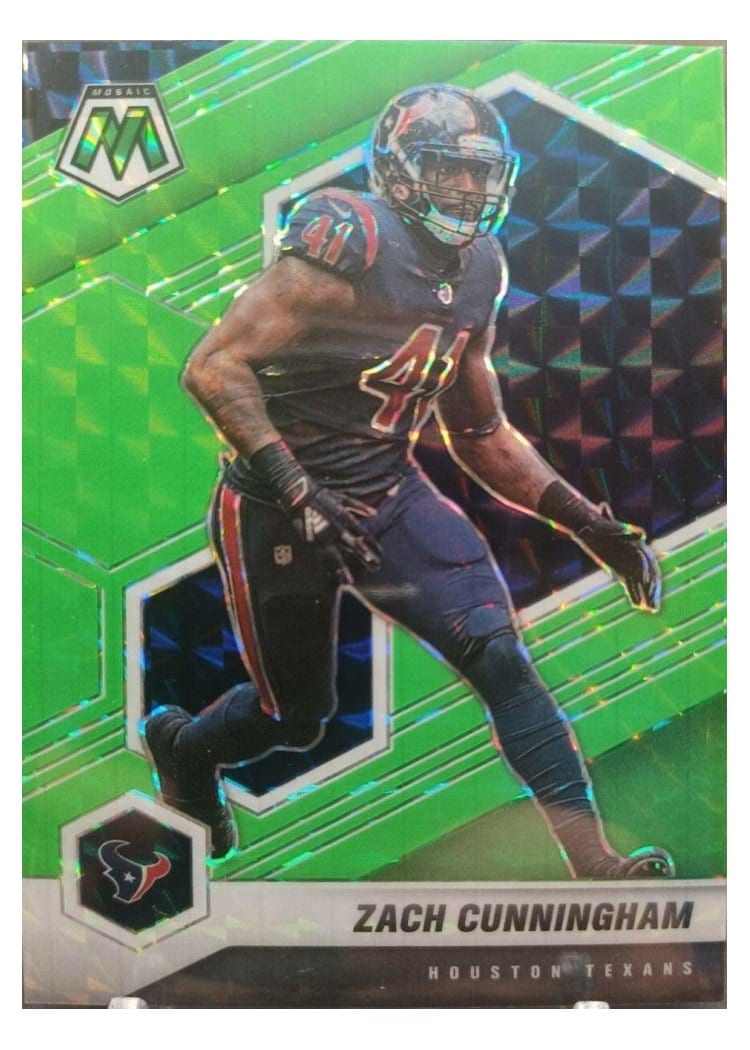 2021 Panini Mosaic Base Set Zach Cunningham #87 card