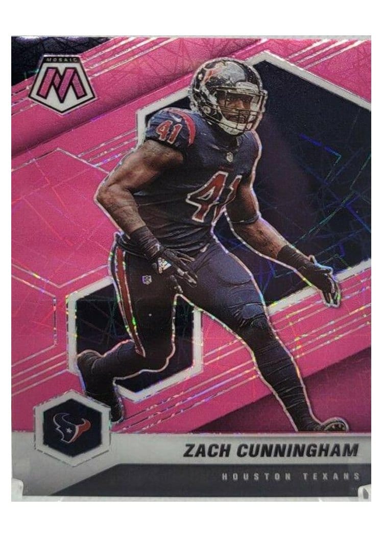 2021 Panini Mosaic Base Set Zach Cunningham #87 card