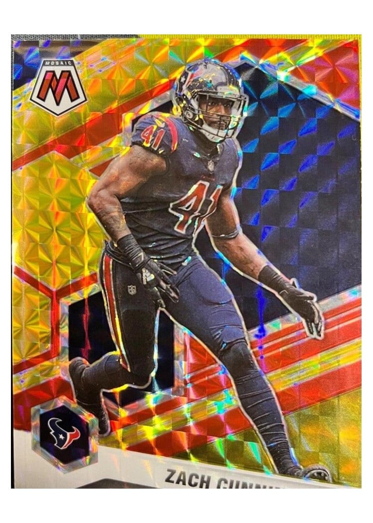 2021 Panini Mosaic Base Set Zach Cunningham #87 card