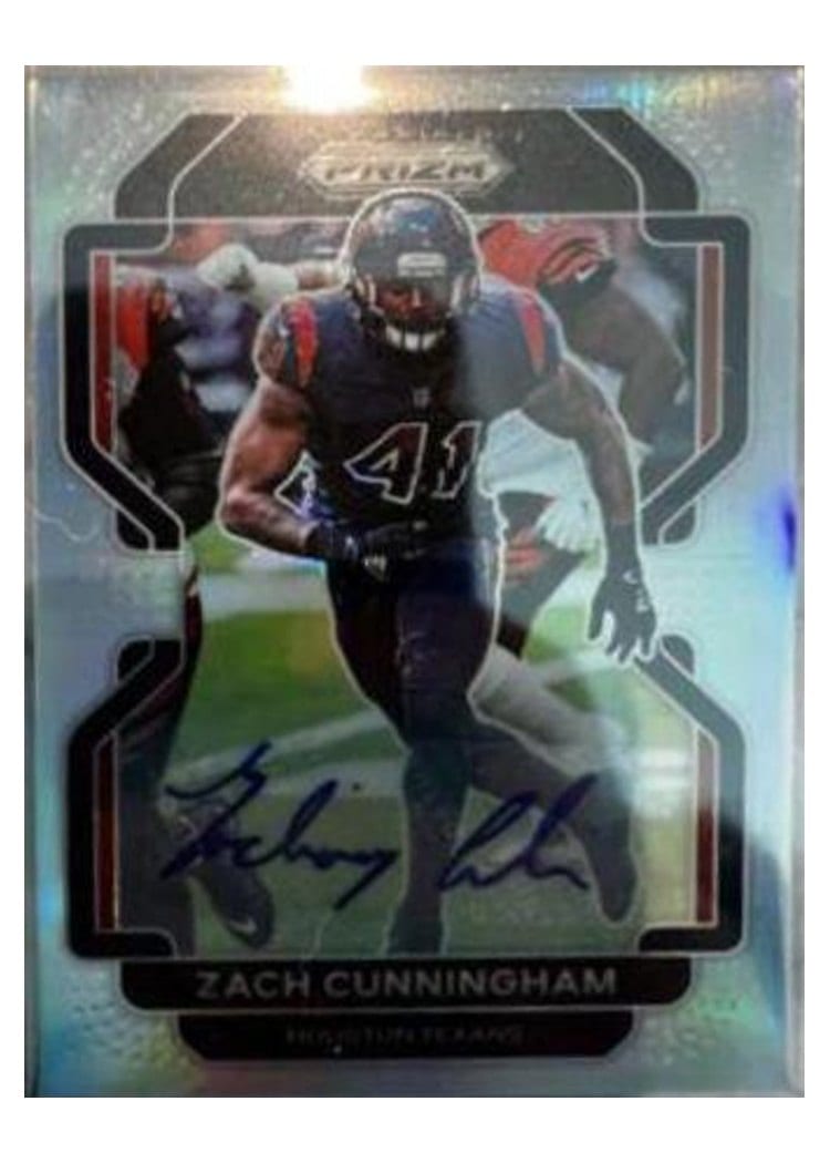 2021 Panini Prizm Base Set Zach Cunningham #38 card