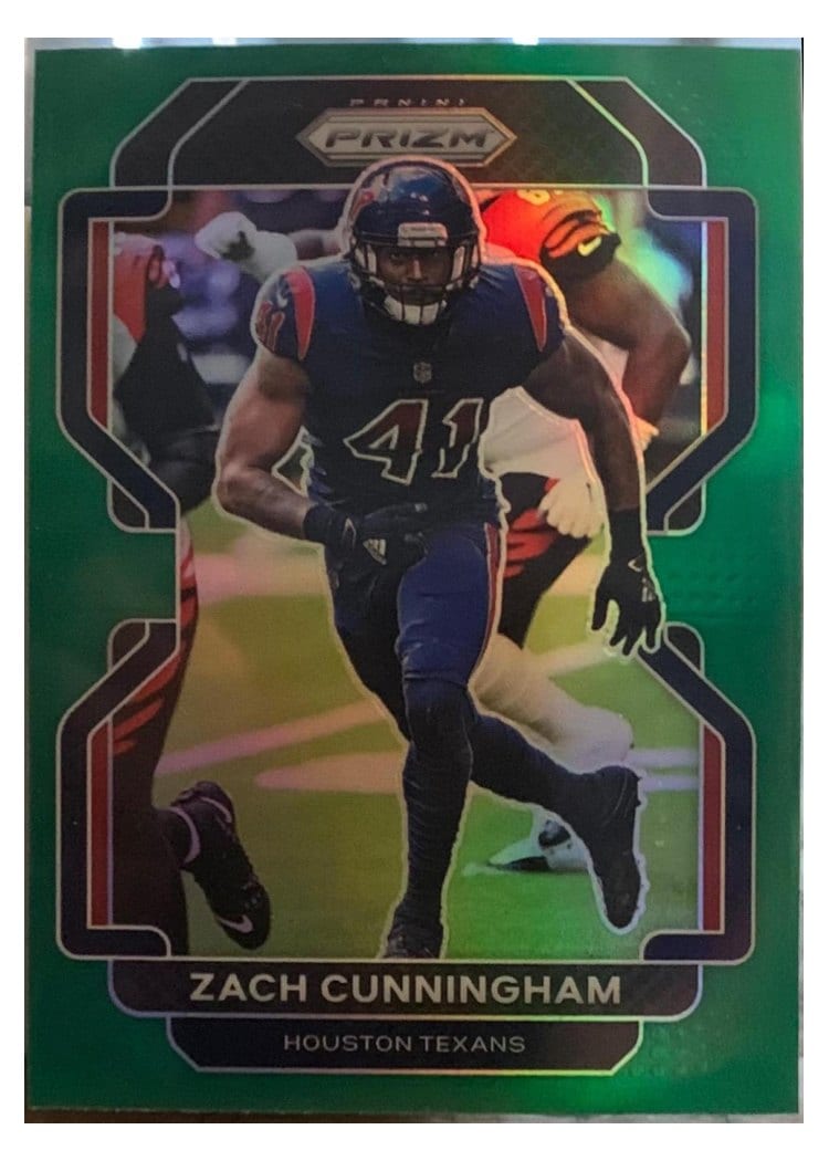 2021 Panini Prizm Base Set Zach Cunningham #38 card