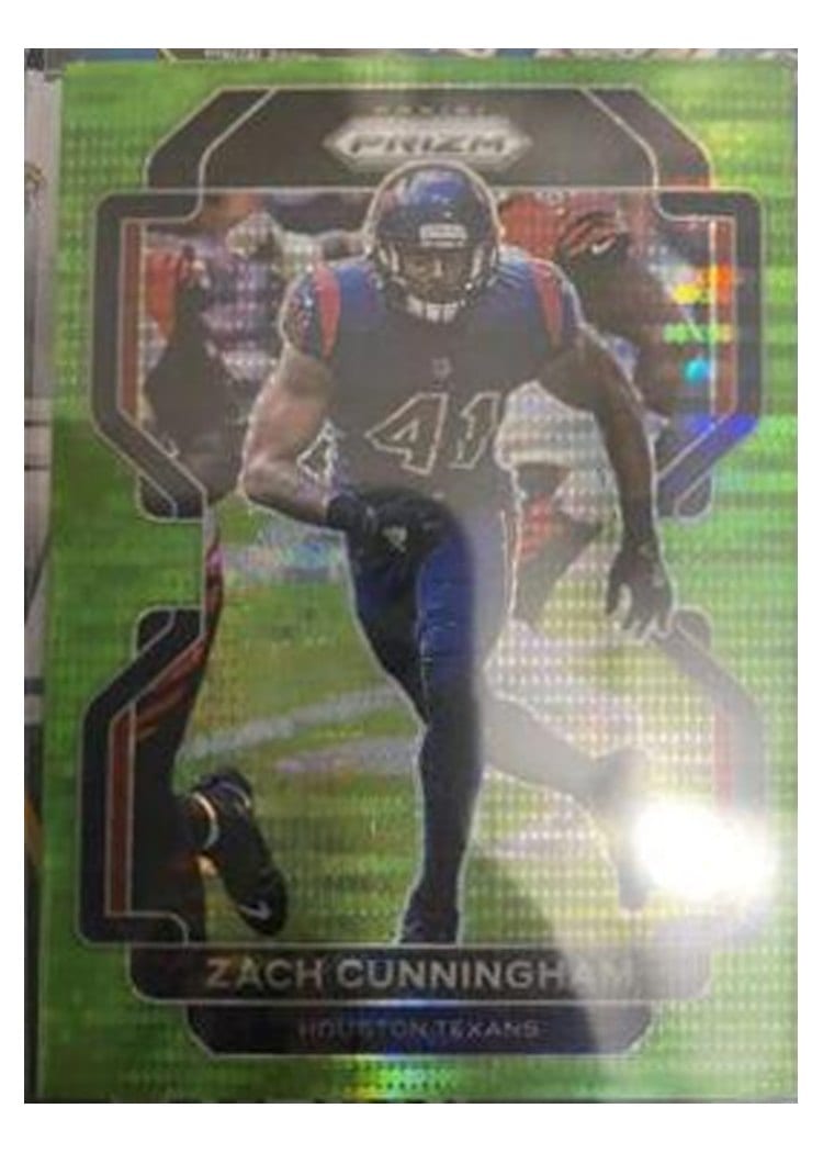 2021 Panini Prizm Base Set Zach Cunningham #38 card