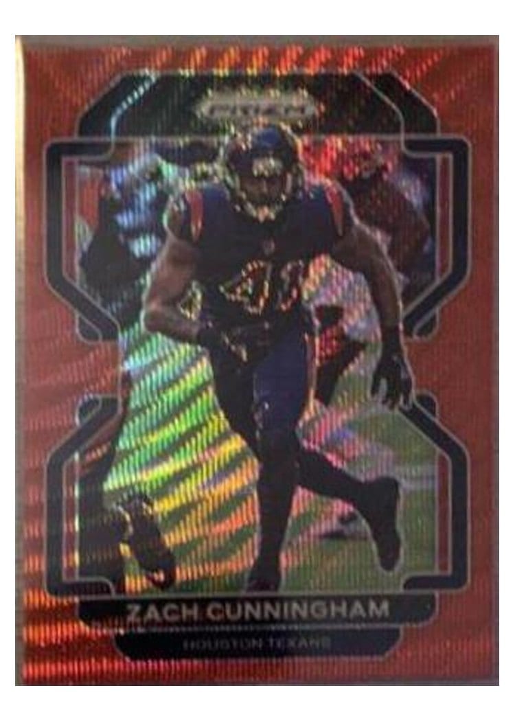 2021 Panini Prizm Base Set Zach Cunningham #38 card