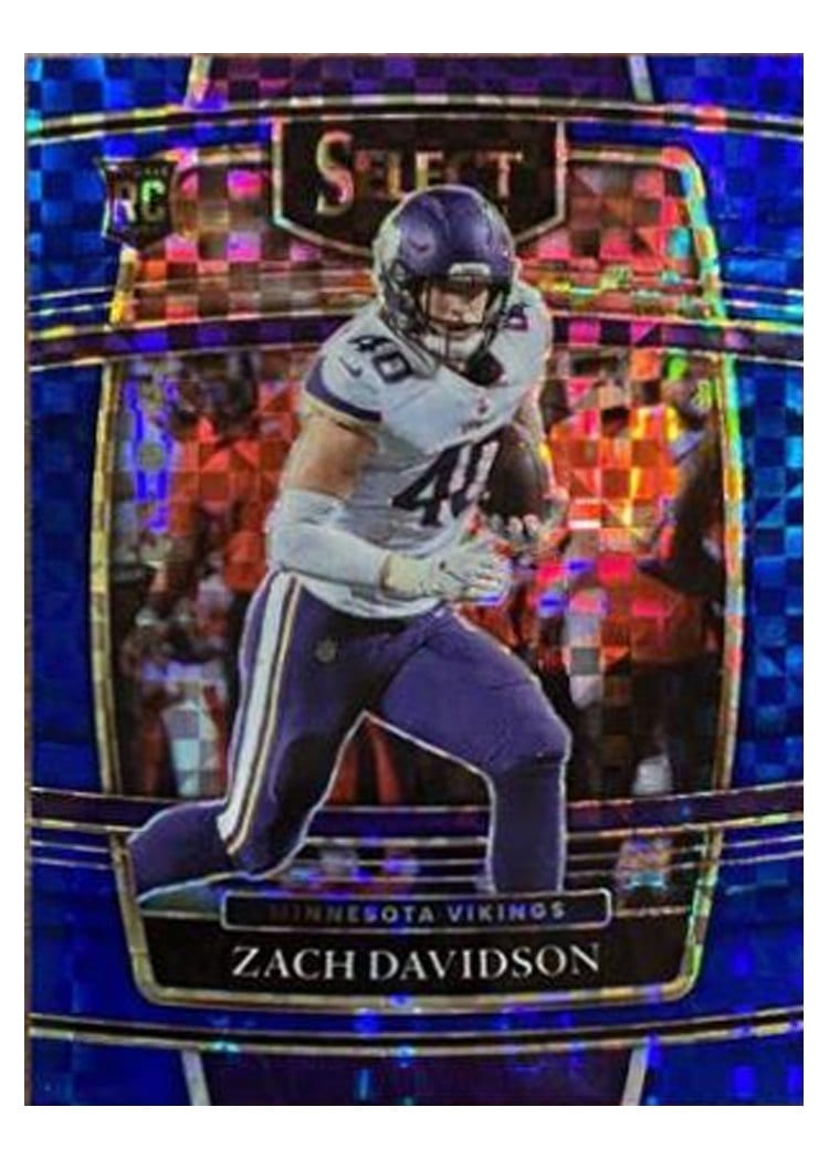 2021 Panini Select Base Set Zach Davidson #95 card