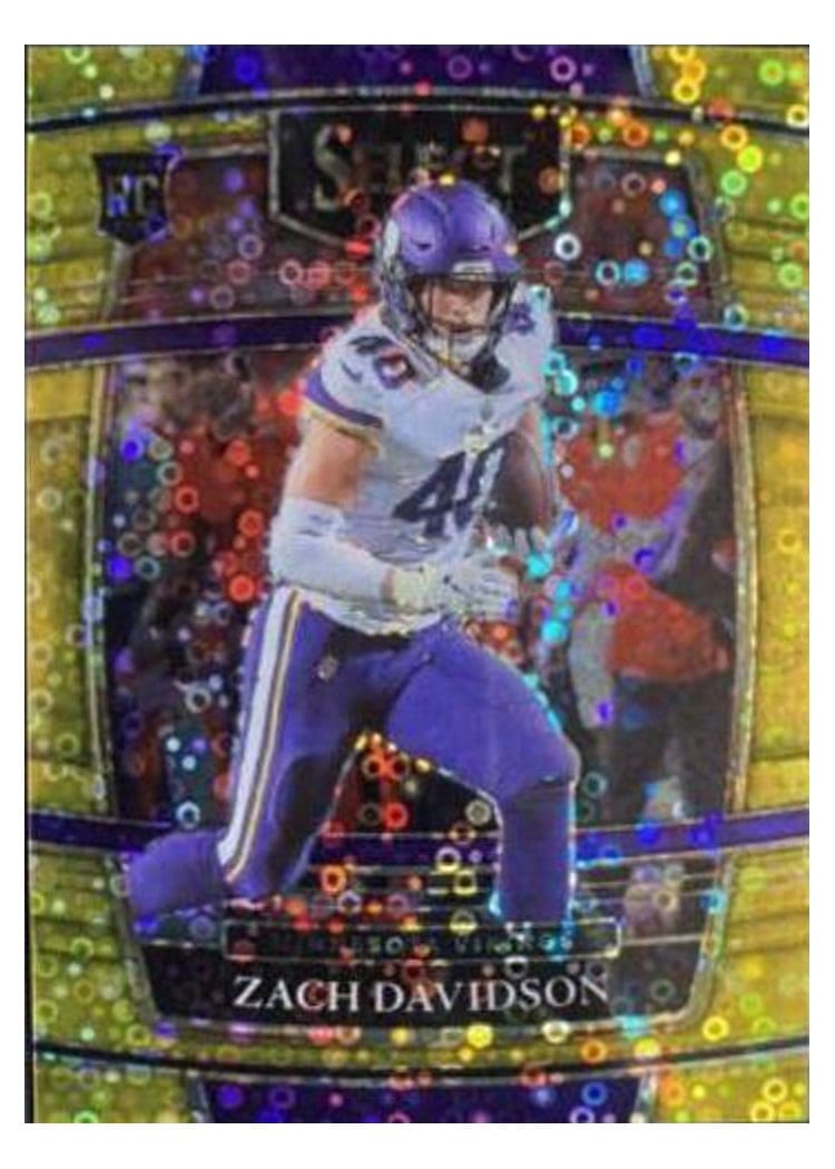 2021 Panini Select Base Set Zach Davidson #95 card