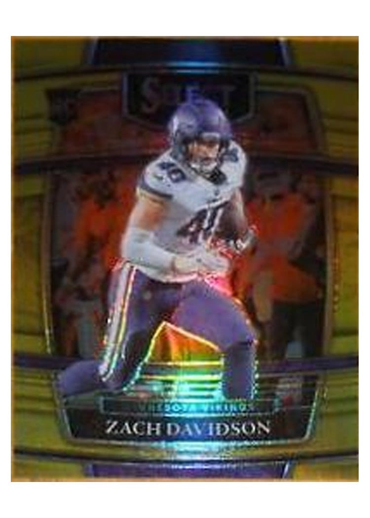 2021 Panini Select Base Set Zach Davidson #95 card