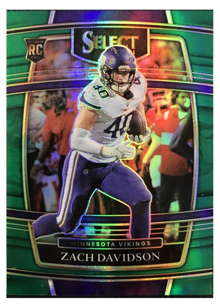 2021 Panini Select Base Set Zach Davidson #95 card