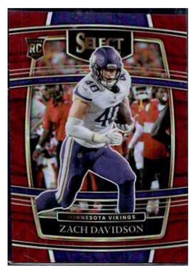 2021 Panini Select Base Set Zach Davidson #95 card