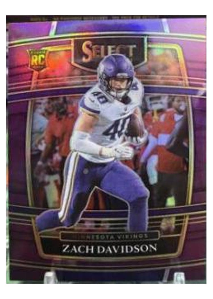 2021 Panini Select Base Set Zach Davidson #95 card