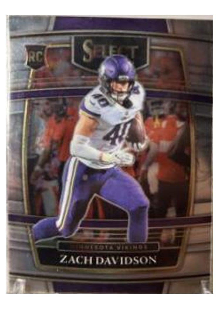 2021 Panini Select Base Set Zach Davidson #95 card