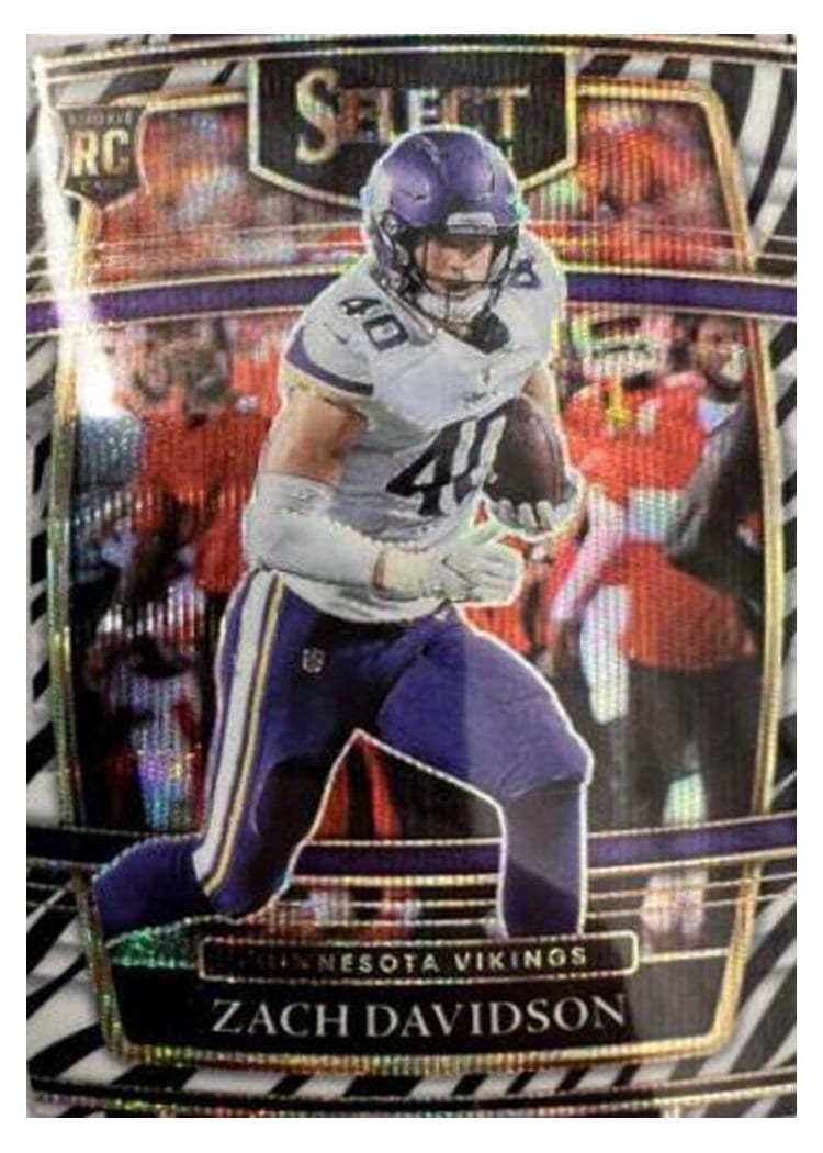 2021 Panini Select Base Set Zach Davidson #95 card
