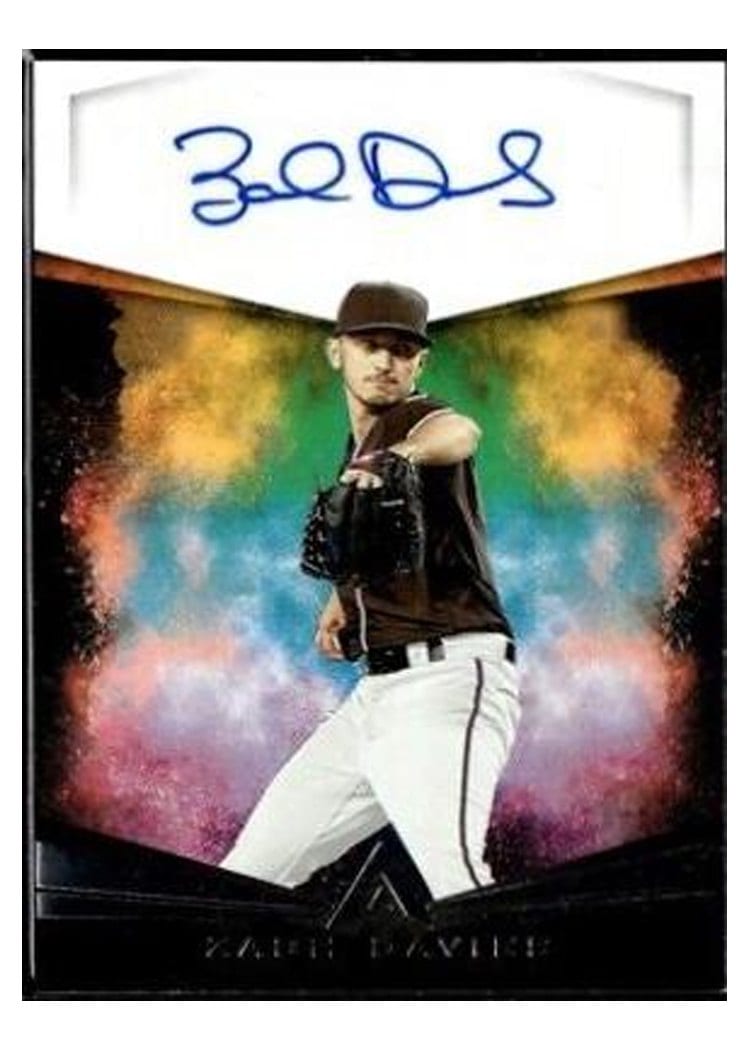 2020 Panini Chronicles Ascension Autographs Zach Davies #AA-ZD card