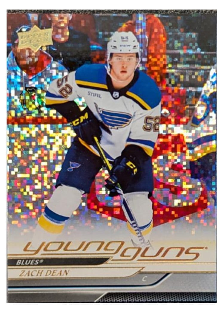 2024-25 Upper Deck Base Set Zach Dean #213 card