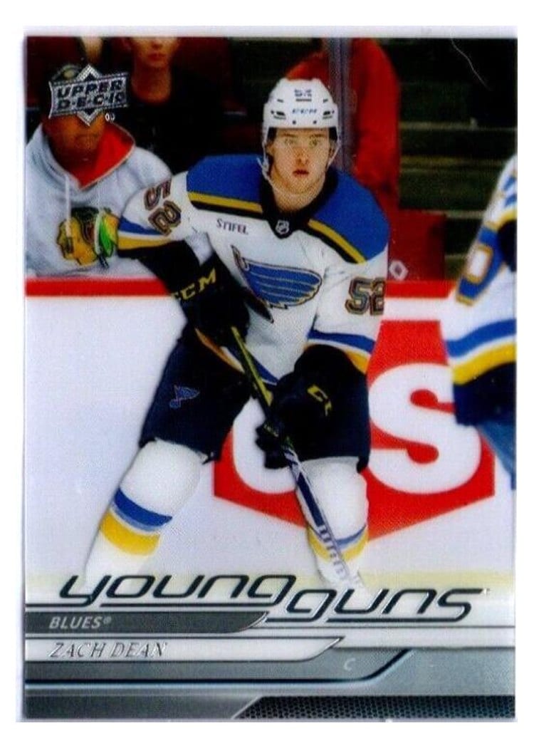 2024-25 Upper Deck Base Set Zach Dean #213 card
