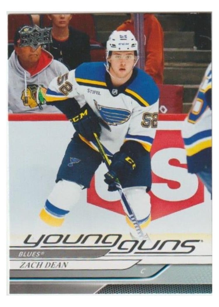 2024-25 Upper Deck Base Set Zach Dean #213 card