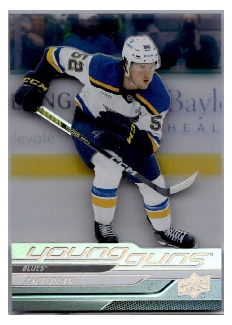 2024-25 Upper Deck Base Set Zach Dean #213 card