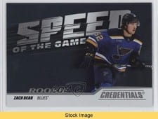 2024-25 Upper Deck Credentials Speed of the Game Rookies Zach Dean #SGR-ZD card