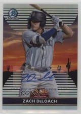 2022 Bowman Chrome 2021 AFL Fall Stars Zach DeLoach #AFLS-6 card