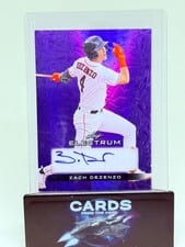 2024 Leaf Electrum Baseball Base Autograph Zach Dezenzo #BA-ZD1 card