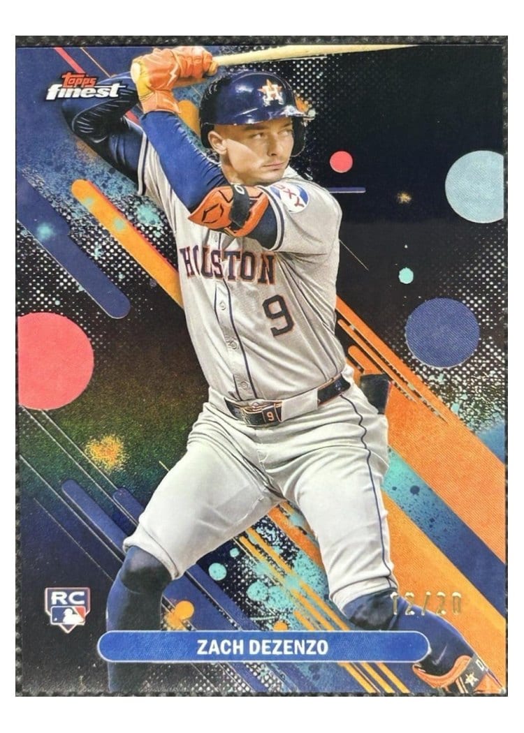 2025 Finest Base Set Zach Dezenzo #62 card