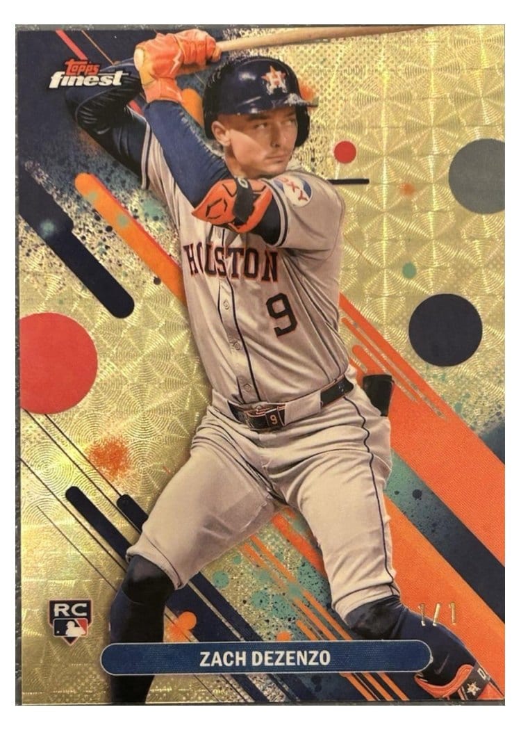 2025 Finest Base Set Zach Dezenzo #62 card