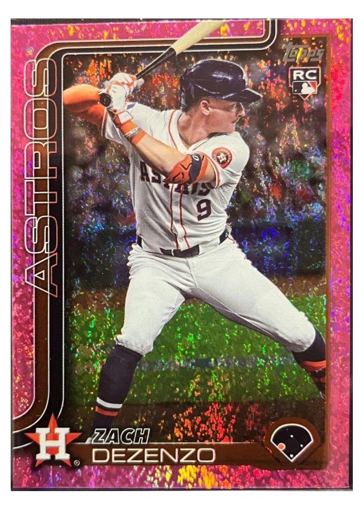 2025 Topps Base Set Zach Dezenzo Pink Foil #89 card