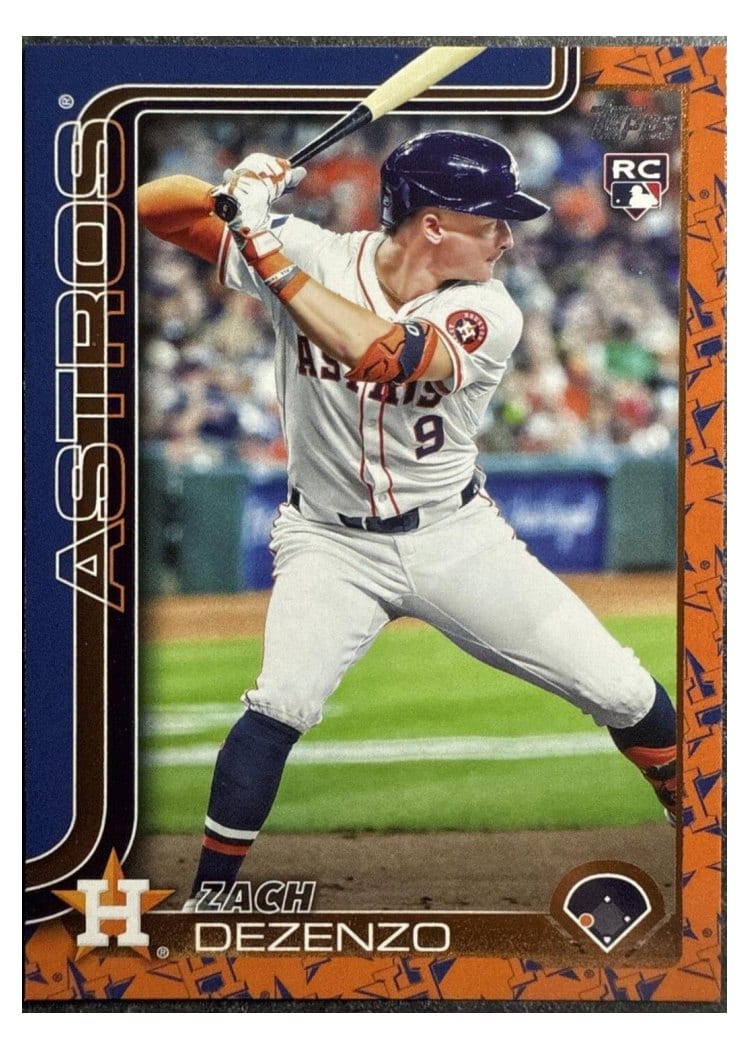 2025 Topps Base Set Zach Dezenzo Team Color #89 card