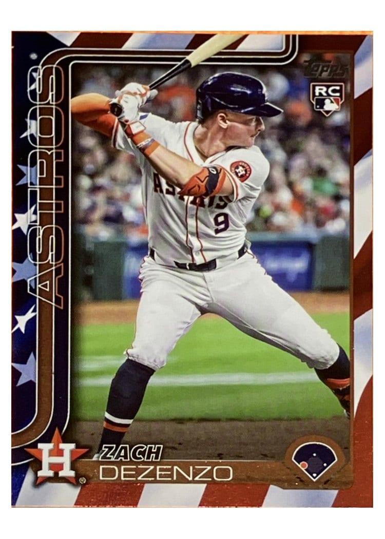 2025 Topps Base Set Zach Dezenzo #89 card