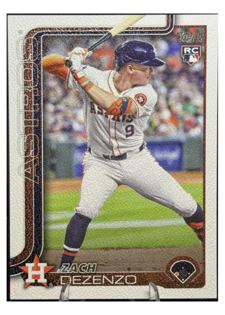 2025 Topps Base Set Zach Dezenzo Canvas #89 card