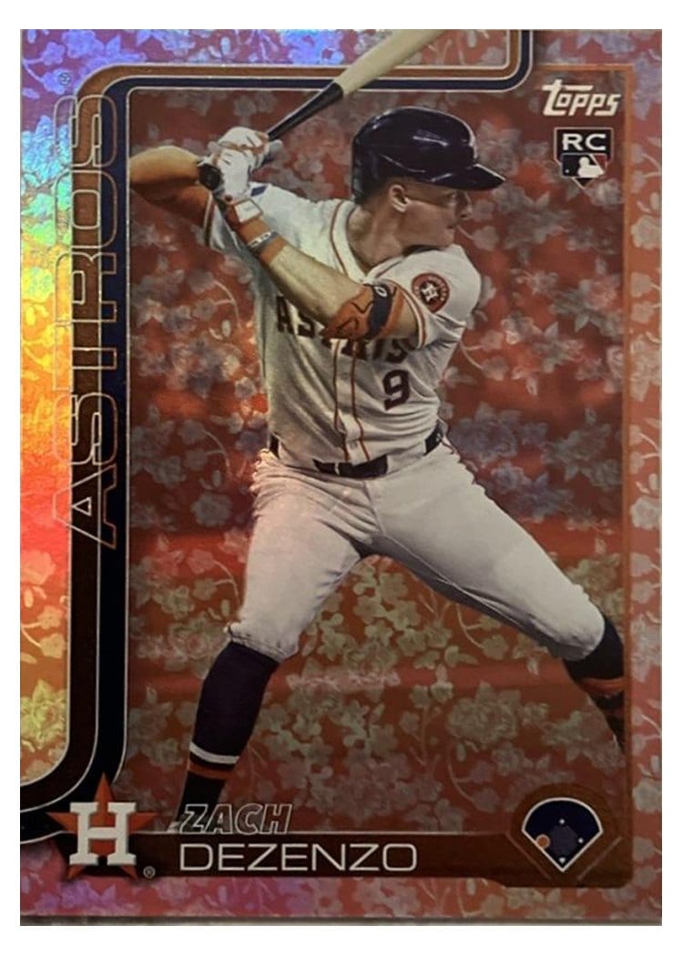 2025 Topps Base Set Zach Dezenzo Flowers #89 card