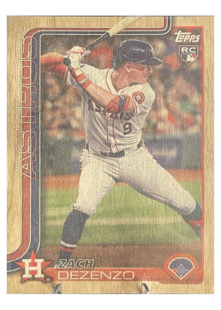 2025 Topps Base Set Zach Dezenzo Wood #89 card