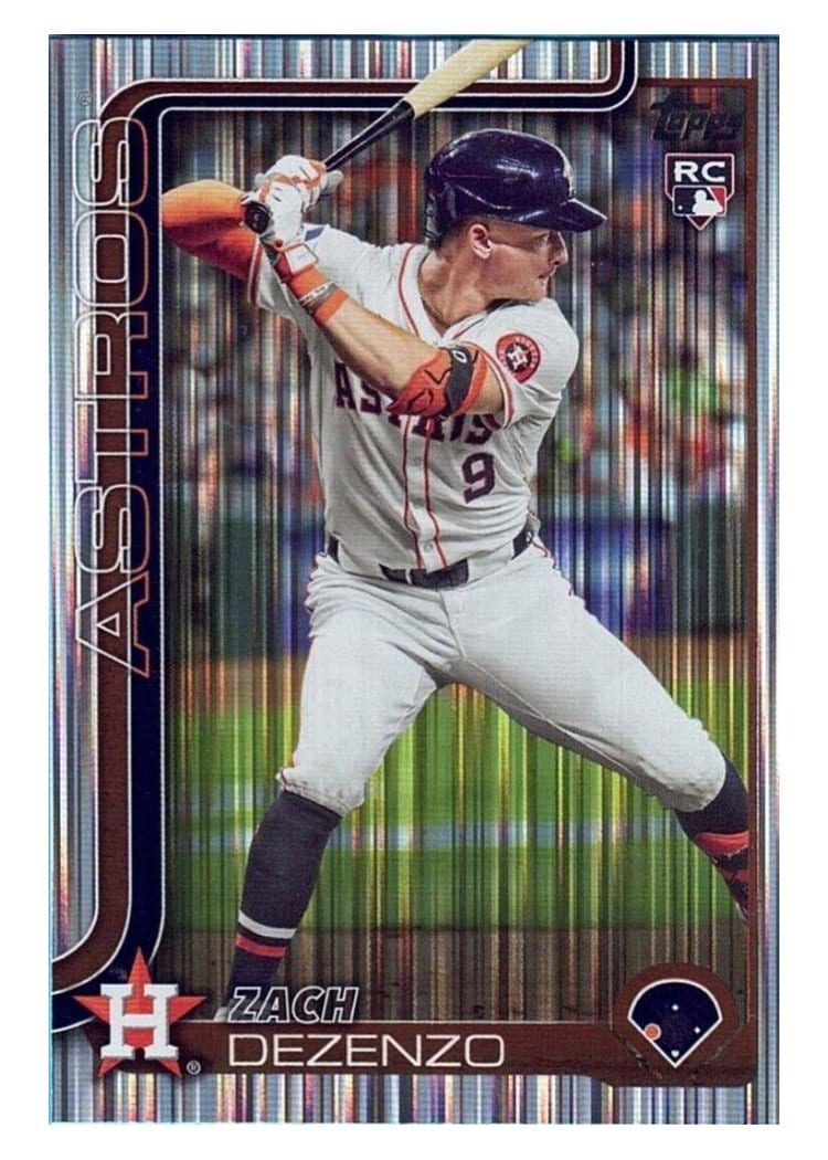 2025 Topps Base Set Zach Dezenzo Tinsel #89 card