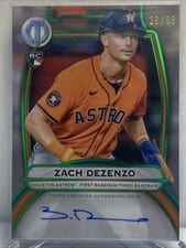 2025 Topps Tribute Autographs Zach Dezenzo #TA-ZD card