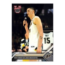 2023-24 Bowman U Now Base Set Zach Edey #67 card