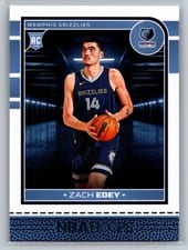 2024-25 Hoops Base Set Zach Edey #239