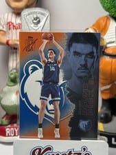 2024-25 Panini Court Kings Debut Showcase Memorabilia Zach Edey #DSM-ZCE card