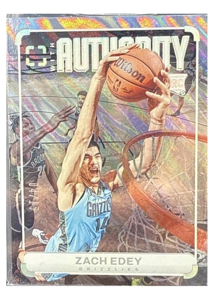 2024-25 Panini Photogenic With Authority Set Zach Edey #6