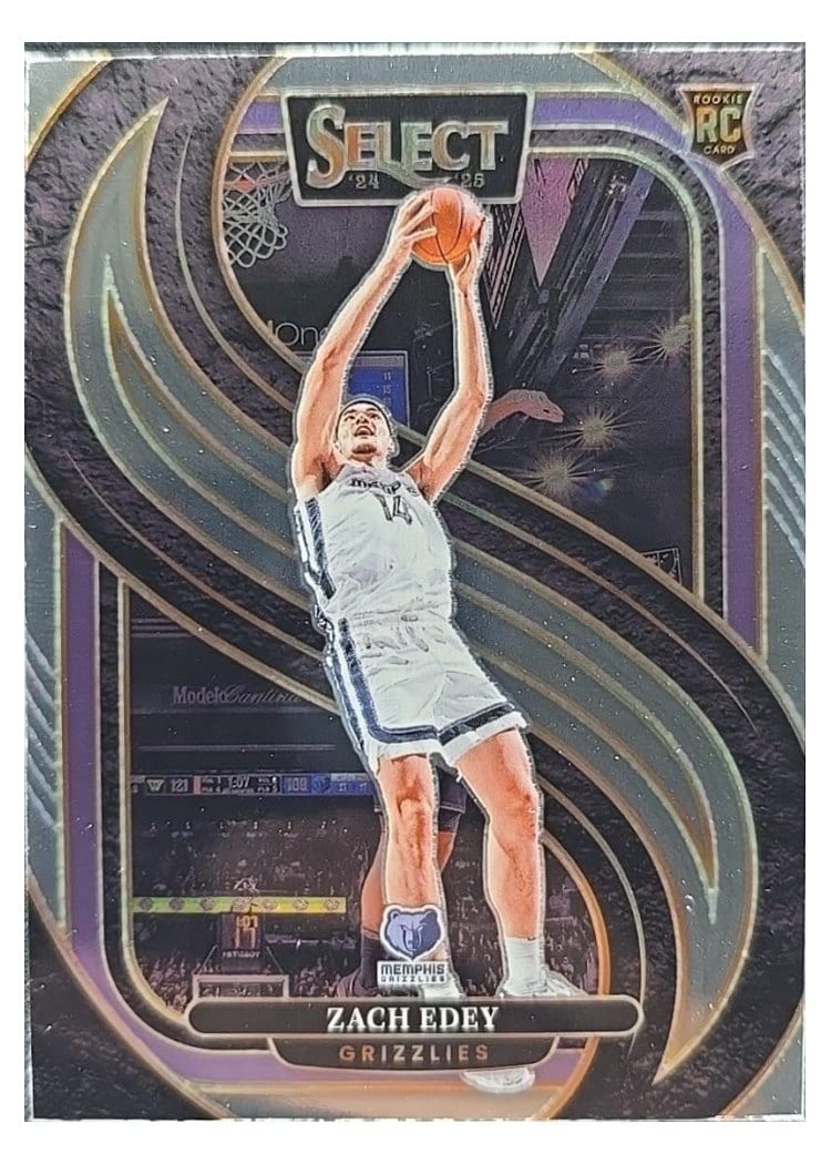 2024-25 Panini Select Base Set Zach Edey #192 card