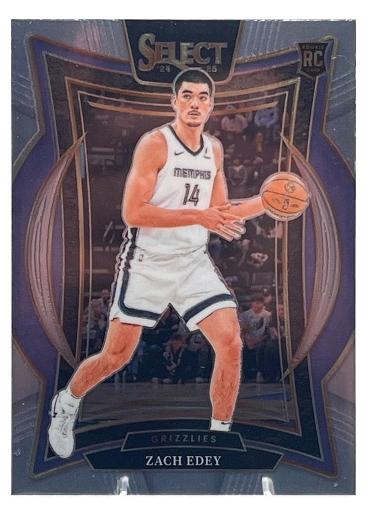2024-25 Panini Select Base Set Zach Edey #98 card