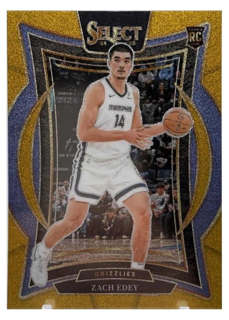 2024-25 Panini Select Base Set Zach Edey #98 card