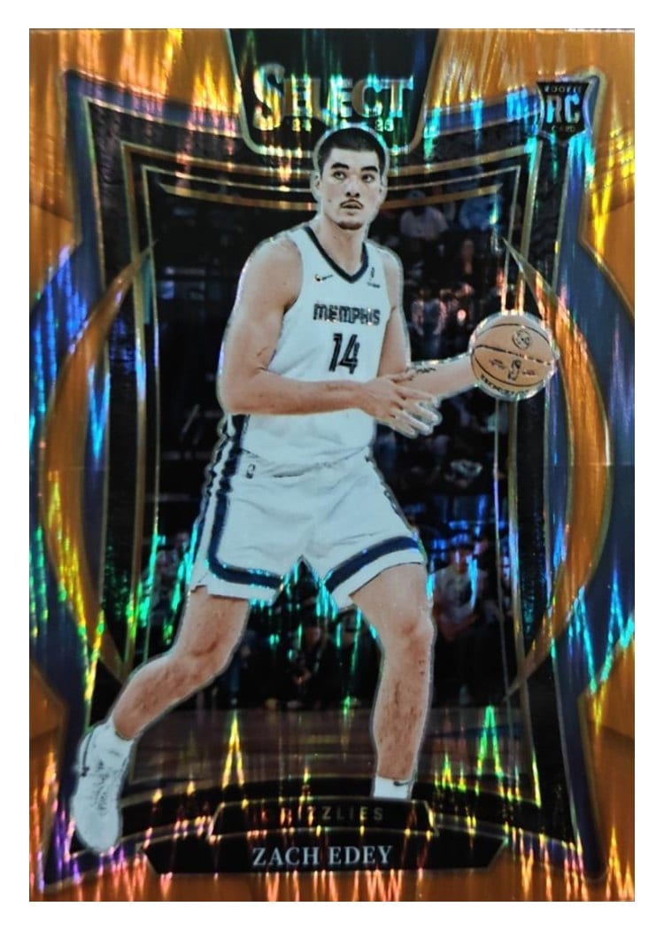 2024-25 Panini Select Base Set Zach Edey #98 card