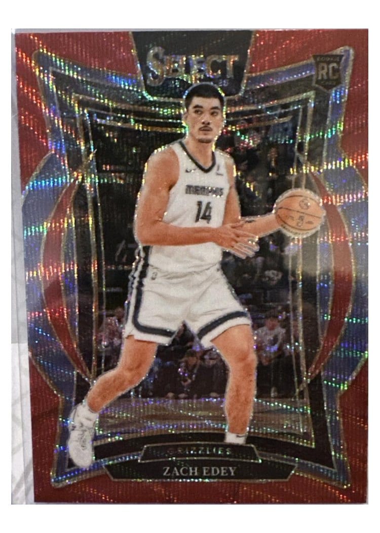 2024-25 Panini Select Base Set Zach Edey #98 card