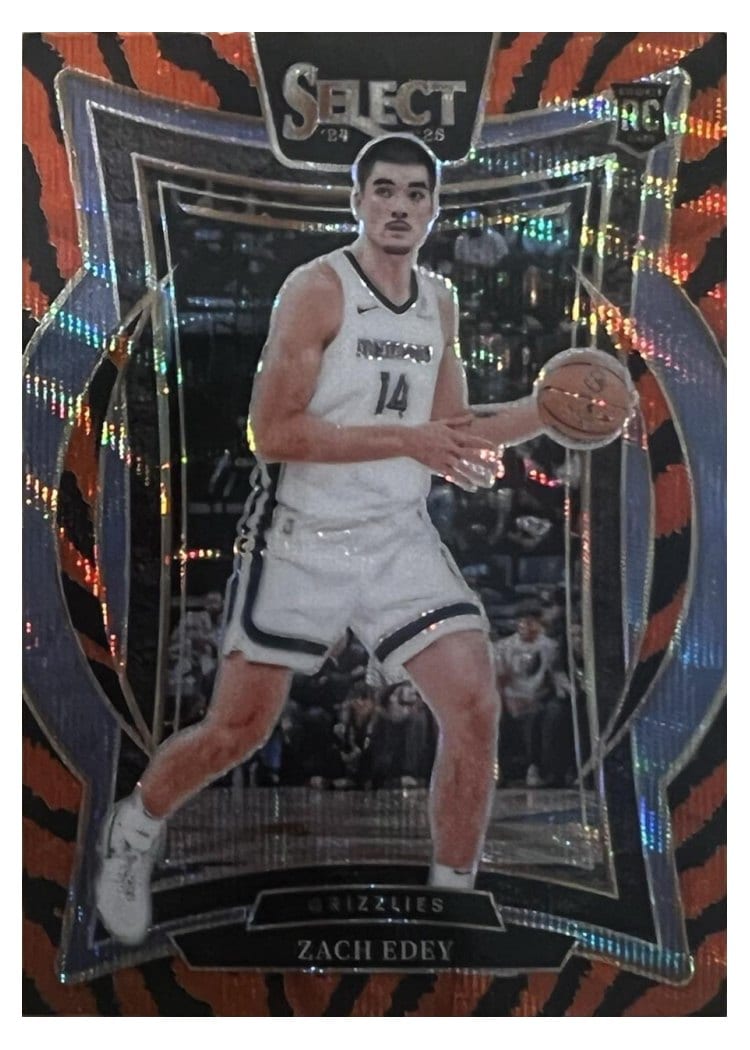 2024-25 Panini Select Base Set Zach Edey #98 card