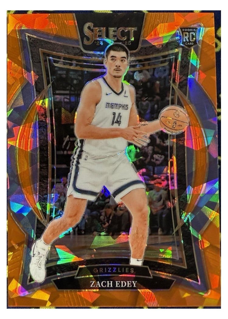 2024-25 Panini Select Base Set Zach Edey #98 card