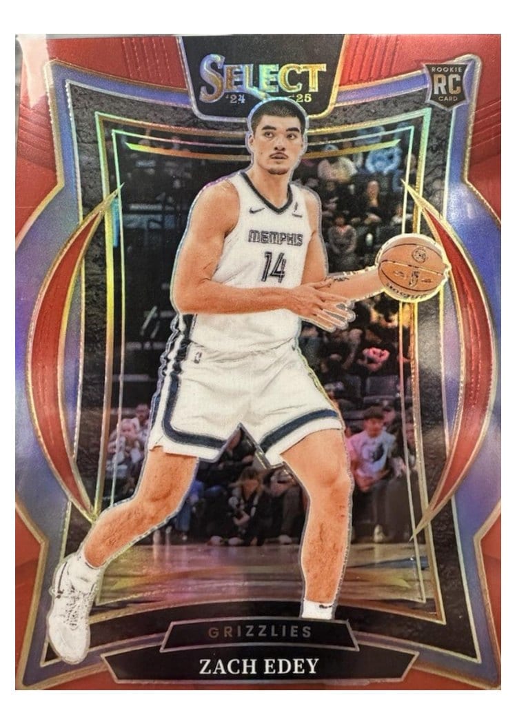 2024-25 Panini Select Base Set Zach Edey #98 card