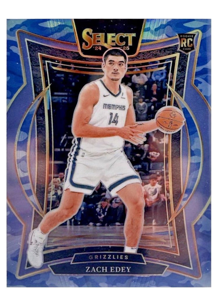 2024-25 Panini Select Base Set Zach Edey #98 card