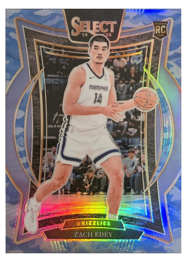 2024-25 Panini Select Base Set Zach Edey #98 card