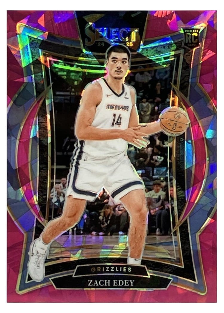 2024-25 Panini Select Base Set Zach Edey #98 card