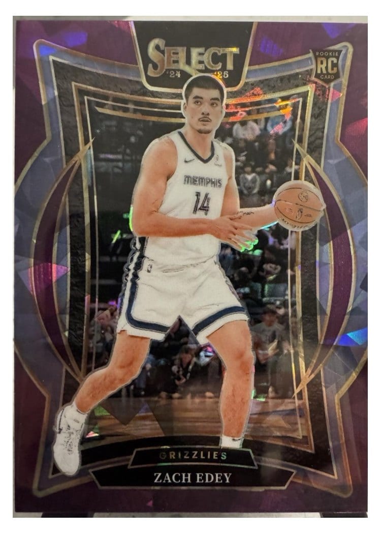 2024-25 Panini Select Base Set Zach Edey #98 card